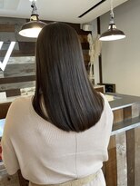 サンタフェ 岐阜島店(Santa'Fe) Santa'Fe式脱白髪染め白髪ぼかしカラー/ミディアム