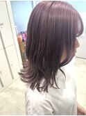 ピンク/ラベンダー/ダブルカラー/ケアブリーチ