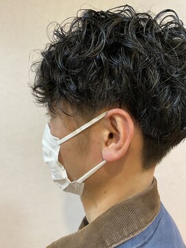 マイ スタイル バイ ヤマノ 仙台店(My Style by Yamano) メンズ　カーリーヘア