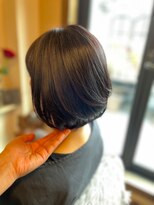 スノードロップ(SNOW DROP)&nbsp;40代50代ショートボブ×ナチュラルブラウンノンジアミンカラー