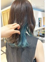 ラボヌールヘアー 札幌店(La Bonheur hair etoile) 【熊澤】チョコミント/インナーカラー