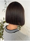 ボブ 髪質改善 白髪ぼかし