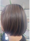 20代30代40代前下がり大人ボブリップライン
