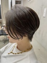 カラフェ(carafe)&nbsp;ショート/ボブ/前下がり/スッキリ/ナチュラルカラー