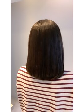 アリーズ シブヤ(ALLYS shibuya) 縮毛矯正×ロブスタイル