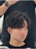 韓国メンズヘア/カルマパーマ/ニュアンスパーマ*渋谷/MEN'S/眉毛