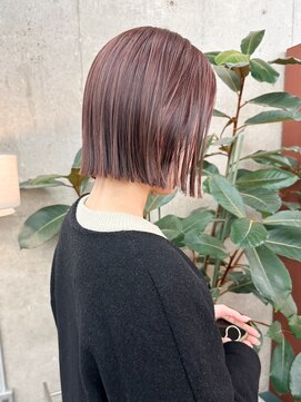 ノエ(noe) 切りっぱなしボブ×透明感カラーC1
