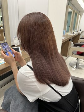 アッシュ 下北沢店(Ash) ダブルイルミナカラーでベージュ