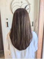 イコウヘアデザイン(icou hair design)&nbsp;オリーブグレージュ×レイヤー
