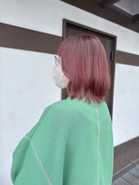 ラウラウヘアーリゾート(Lau Lau hair resort) 暖色ピンクカラー