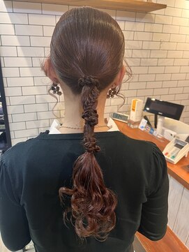 オーブ ヘアー リリー 博多2号店(AUBE HAIR lily) 結婚式ヘアセット