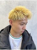 ジェットモヒカン/ハイトーンカラー/イエローゴールド