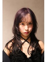 アンドスタイル(&style)&nbsp;ウルフレイヤーハッシュカット姫カットワンカール30代40代