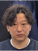 ツイストスパイラルパーマツイストパーマメンズマッシュパーマ