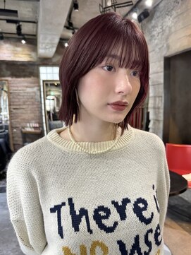 ミンクス 銀座店(MINX) MINX長濱 春に人気カット＋カラー