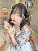 クラゲヘアヘアメヘアセット