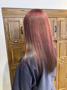 ナルヘアー 越谷(Nalu hair) アンブレラカラー×髪質改善