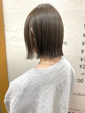 モリオ フロム ロンドン サッポロファクトリー店(morio FROM LONDON) 【morio】札幌切りっぱなしボブ