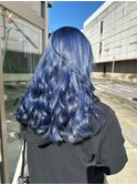 ハイライトバレイヤージュダブルカラーケアブリーチ20代30代