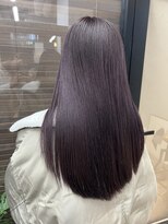 ヌープヘアーアイス(NUUP.hair ici)&nbsp;夏カラー！30代40代◎チェリーレッド ブリーチなし