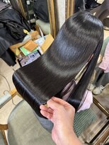 アンフィシュピトロワ(AnFye spi tlow) 輝く艶髪!ジュエリーシステム×LULUトリートメント×縮毛矯正