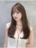 【五島巨幹】レイヤーロング/前髪/顔周り/髪質改善