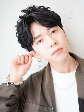 ロミー 本厚木(ROMMY.) メンズヘア◎小顔刈り上げツーブロック韓国マッシュビジネス黒髪