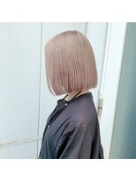 コール(cor.)&nbsp;【cor.】ホワイトミルクティーベージュ×切りっぱなしボブ