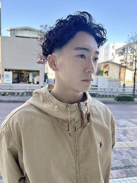 スタイリング楽チンパーマ/メンズパーマ