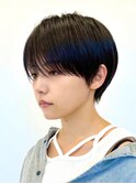 ハンサムショートミディアムヘアショートウルフマッシュウルフ