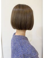 モリオ フロム ロンドン 成増店&nbsp;【morio成増/一戸】大人可愛いナチュラルボブオリーブベージュ