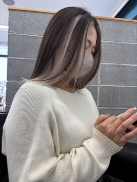 ノイ 水戸店(NEU) ホワイトインナーカラー