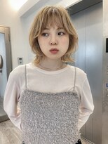 アンバー 池袋(amber)&nbsp;ウェーブヘア/レイヤーボブ/ニュアンスパーマ［池袋駅］