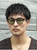 大人波巻きツイストスパイラルリバースセンターパート渋谷