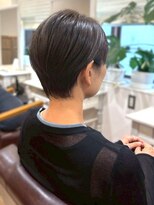 リッチ 横須賀中央店(Rich)&nbsp;グレージュ 透明感 ショートカット 髪質改善トリートメント