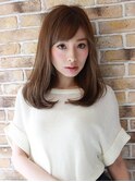 フェアリーセミディ×カールボブ×ハイライトカラー