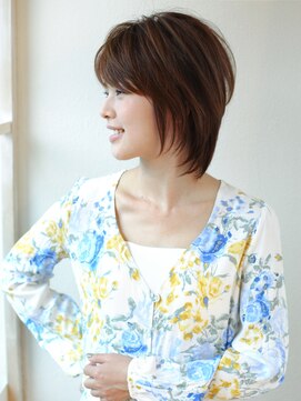 アフロート ディル(AFLOAT D'L) 《AFLOAT裕二朗》大人女性、ミセス世代に支持◎髪型ショート26