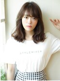 《AFLOATディル 井上紗矢香》重めAライン鎖骨下ミディアム