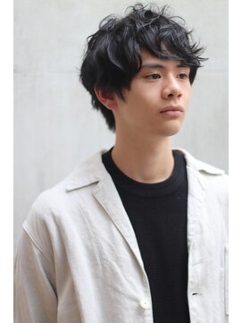 ブークル(boucle) 無造作パーマで柔らかい雰囲気に!