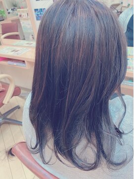 ヘアー バイ ミーズ(hair by Mii’s) インナー／グレーブルー