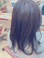 ヘアー バイ ミーズ(hair by Mii’s) インナー/グレーブルー