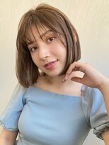 ネオリーブ アンド 渋谷店(Neolive &)&nbsp;【Neolive＆渋谷店】ぱつっとボブ・ハイライトカラー