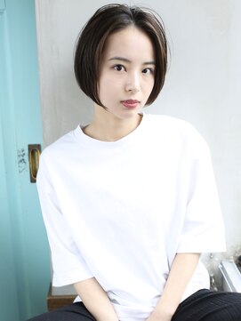 バース(BIRTH) 天神【BIRTH】大人かわいい前髪長めのミニボブ　4