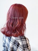 エクラヘア(ECLAT HAIR) 【長岡】【ECLAT】ダブルカラー☆チェリーピンク