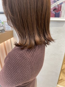 ロンドプランタン 恵比寿(Lond Printemps) ブリーチなしオレンジベージュ♪