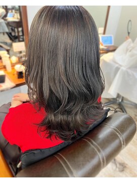 マリアバイアフロート(Maria by AFLOAT) 【山田】お客様スタイル☆グレージュくびれレイヤー