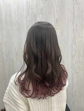 テーラヘアー 木更津本店(TELA HAIR) ピンクグラデーション