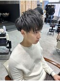 ハイライト/マッシュパーマ/ウルフ/アッシュブラック/津田沼