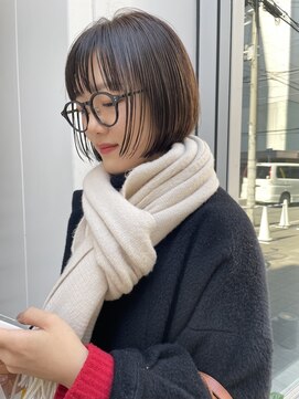 カフ(CAF) 【CAF 照下　パラっとコンパクトミニボブ】