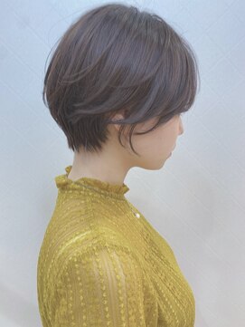 ニューヨークニューヨーク 阪急高槻店(NYNY) 大人可愛いショートボブひし形小顔シークレットハイライトカラー